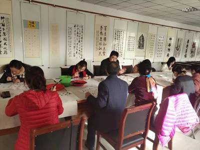 笔墨传情 太平镇文化站书法公益培训开启传统文化之旅